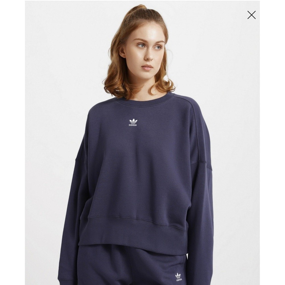 Adidas Adicolor Essentials Sweatshirt Womens Medi… - image 1